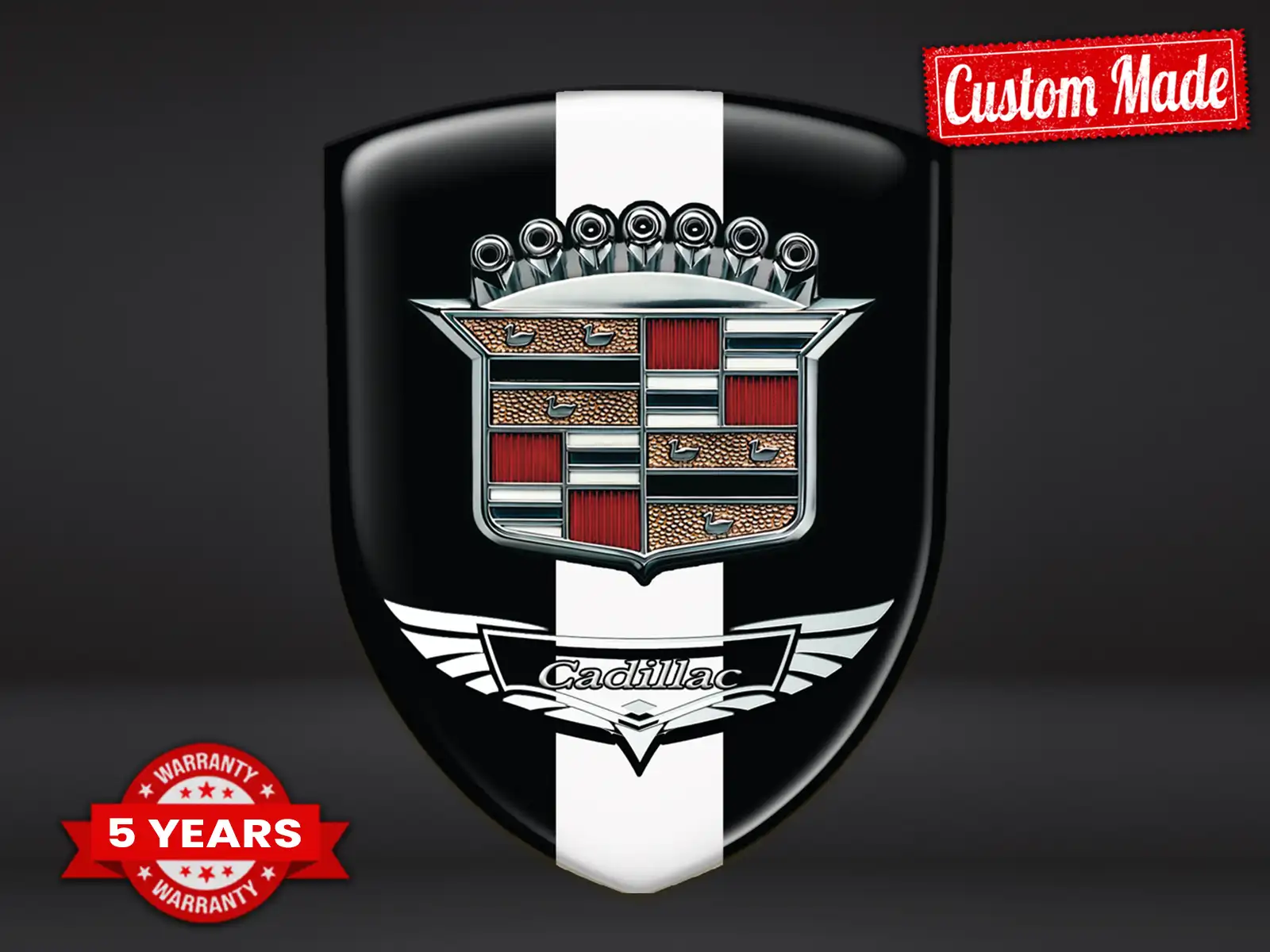 Cadillac Autoaufkleber Tuning Universal Stern